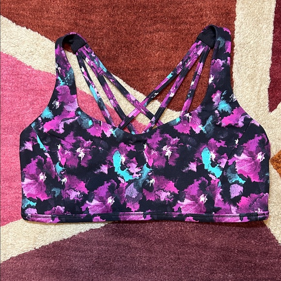 Lululemon Free To Be Tranquil Bra Size 12 - Picture 1 of 10
